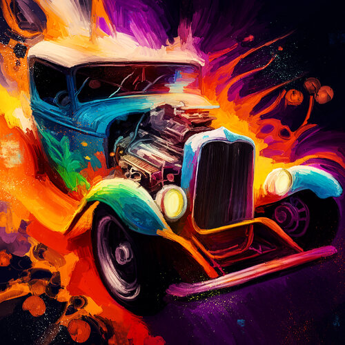 Hot Rod von Holger Mühlbauer-Gardemin, Andere Medien kaufen auf Singulart