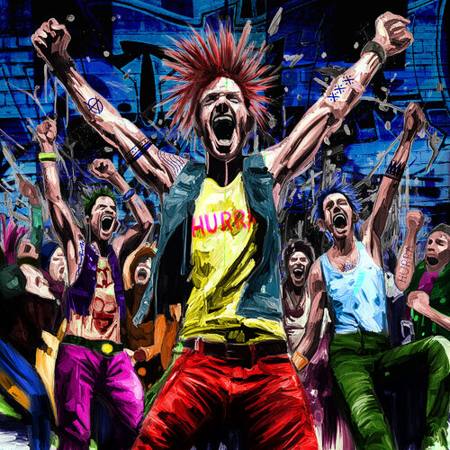 Hurra by Holger Mühlbauer-Gardemin, Other Media for Sale on Singulart
