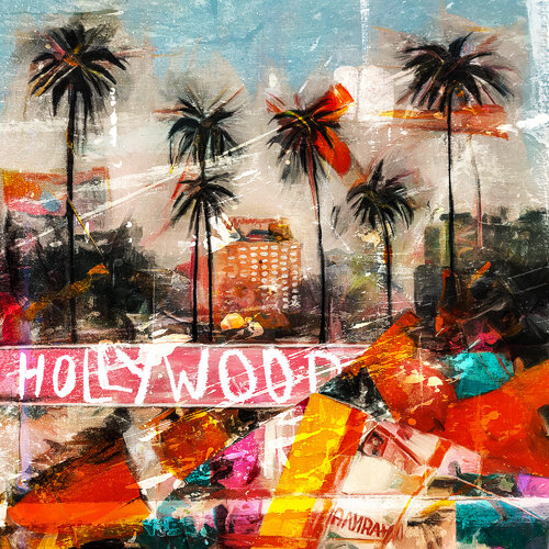 Hollywood par Holger Mühlbauer-Gardemin, Peinture en vente sur Singulart