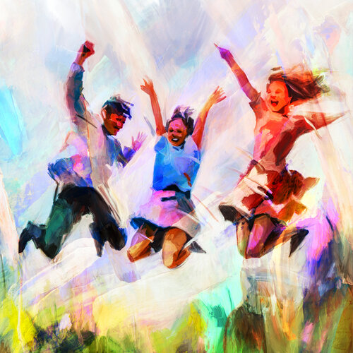 Freudensprünge Holger Mühlbauer-Gardemin