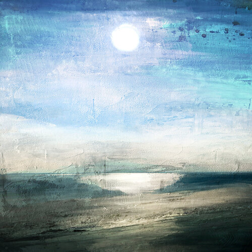 Mittagssonne am Meer von Holger Mühlbauer-Gardemin, Malerei kaufen auf Singulart