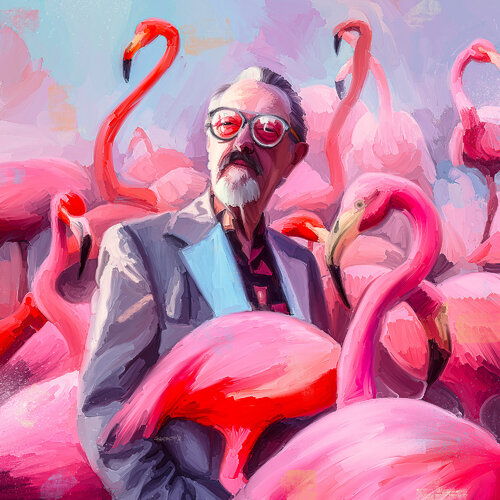 Old Flamingo Men Holger Mühlbauer-Gardemin