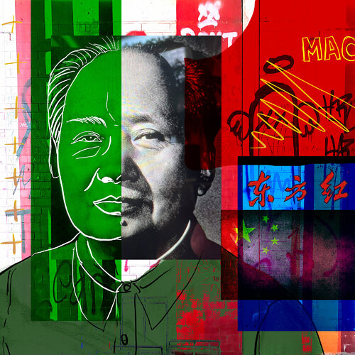 Maopop van Holger Mühlbauer-Gardemin, Schilderij te koop op Singulart