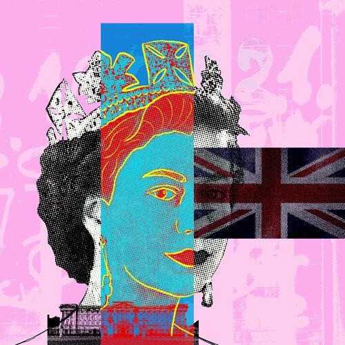 The Queen by Holger Mühlbauer-Gardemin, Painting for Sale on Singulart