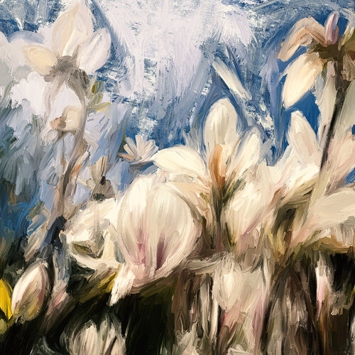 Weiße Magnolien Holger Mühlbauer-Gardemin