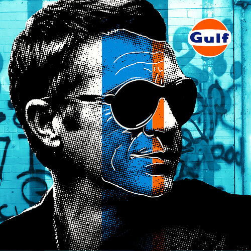 Steve Mcqueen von Holger Mühlbauer-Gardemin, Malerei kaufen auf Singulart