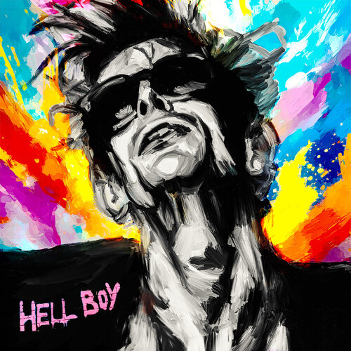 Hellboy by Holger Mühlbauer-Gardemin, Painting for Sale on Singulart