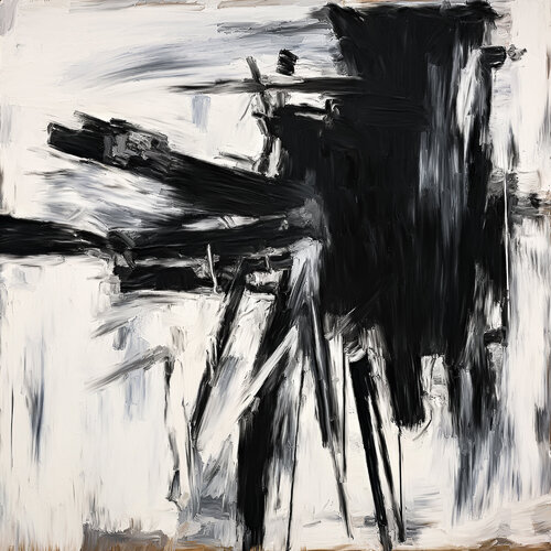 Franz Kline Style by Holger Mühlbauer-Gardemin, Painting for Sale on Singulart