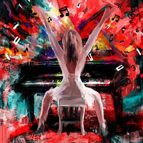 Explosive Mischung von Holger Mühlbauer-Gardemin, Malerei kaufen auf Singulart