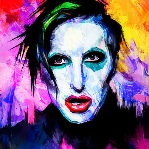Marylin Manson di Holger Mühlbauer-Gardemin, Pittura in vendita su Singulart