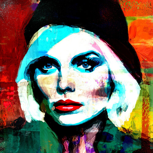 Debby Harry par Holger Mühlbauer-Gardemin, Peinture en vente sur Singulart
