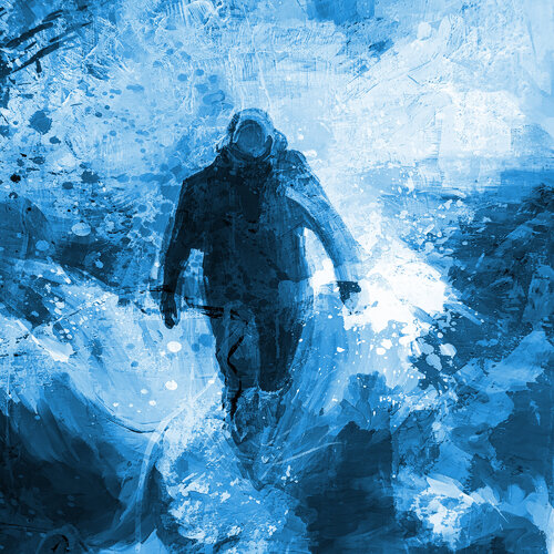 Wassermann par Holger Mühlbauer-Gardemin, Peinture en vente sur Singulart