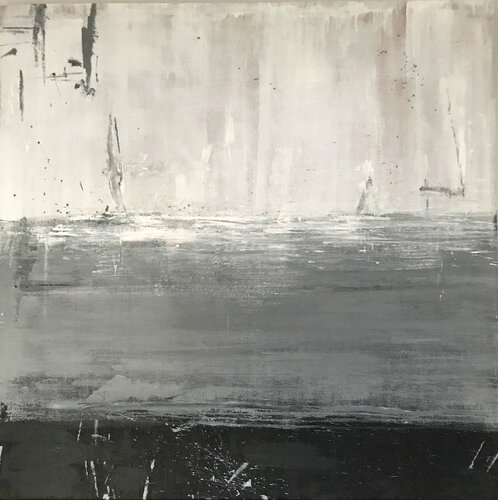 Grauzone II by Holger Mühlbauer-Gardemin, Painting for Sale on Singulart