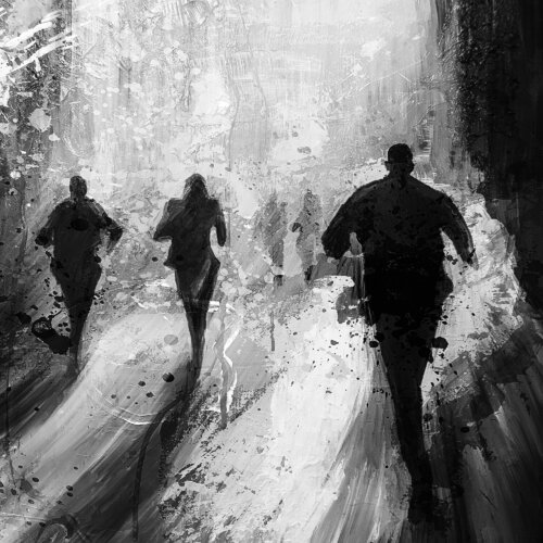 Run by Holger Mühlbauer-Gardemin, Painting for Sale on Singulart