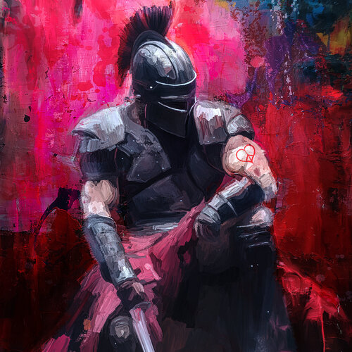 Tribun by Holger Mühlbauer-Gardemin, Painting for Sale on Singulart
