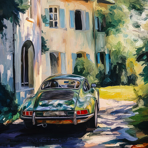 Porsche 911 di Holger Mühlbauer-Gardemin, Pittura in vendita su Singulart