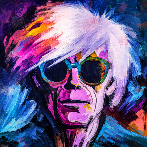 Andy Warhol by Holger Mühlbauer-Gardemin, Painting for Sale on Singulart