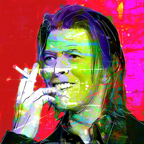Bowie von Holger Mühlbauer-Gardemin, Digital kaufen auf Singulart