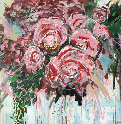 Live Flower von Holger Mühlbauer-Gardemin, Malerei kaufen auf Singulart