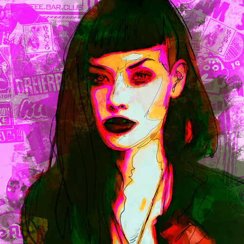 PORTRAIT WOMAN 3 di Holger Mühlbauer-Gardemin, Altri media in vendita su Singulart