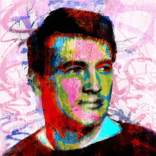 ROCK HUDSON van Holger Mühlbauer-Gardemin, Andere media te koop op Singulart