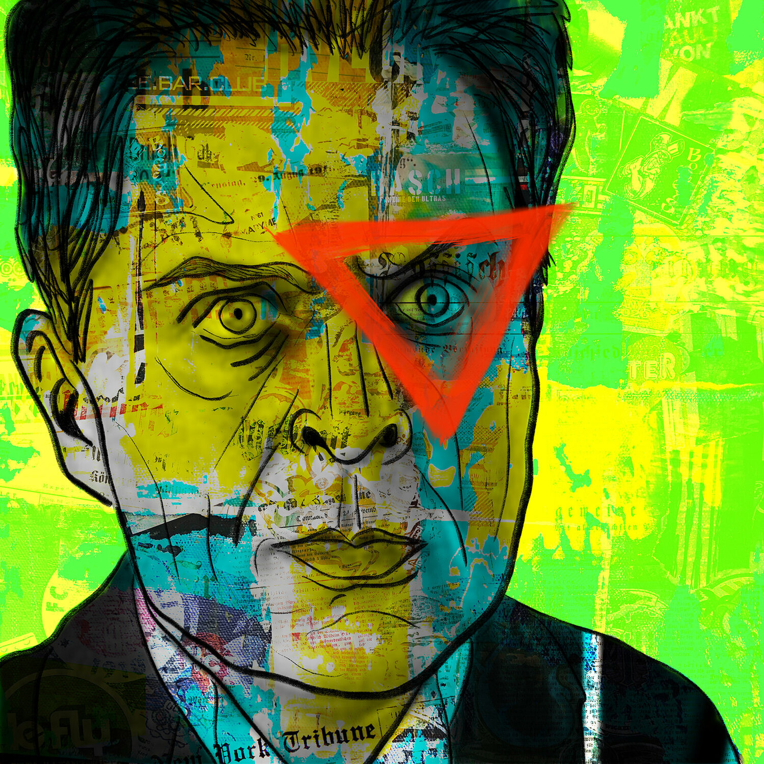 Rudolf Klein-Rogge Triangle eye Holger Mühlbauer-Gardemin