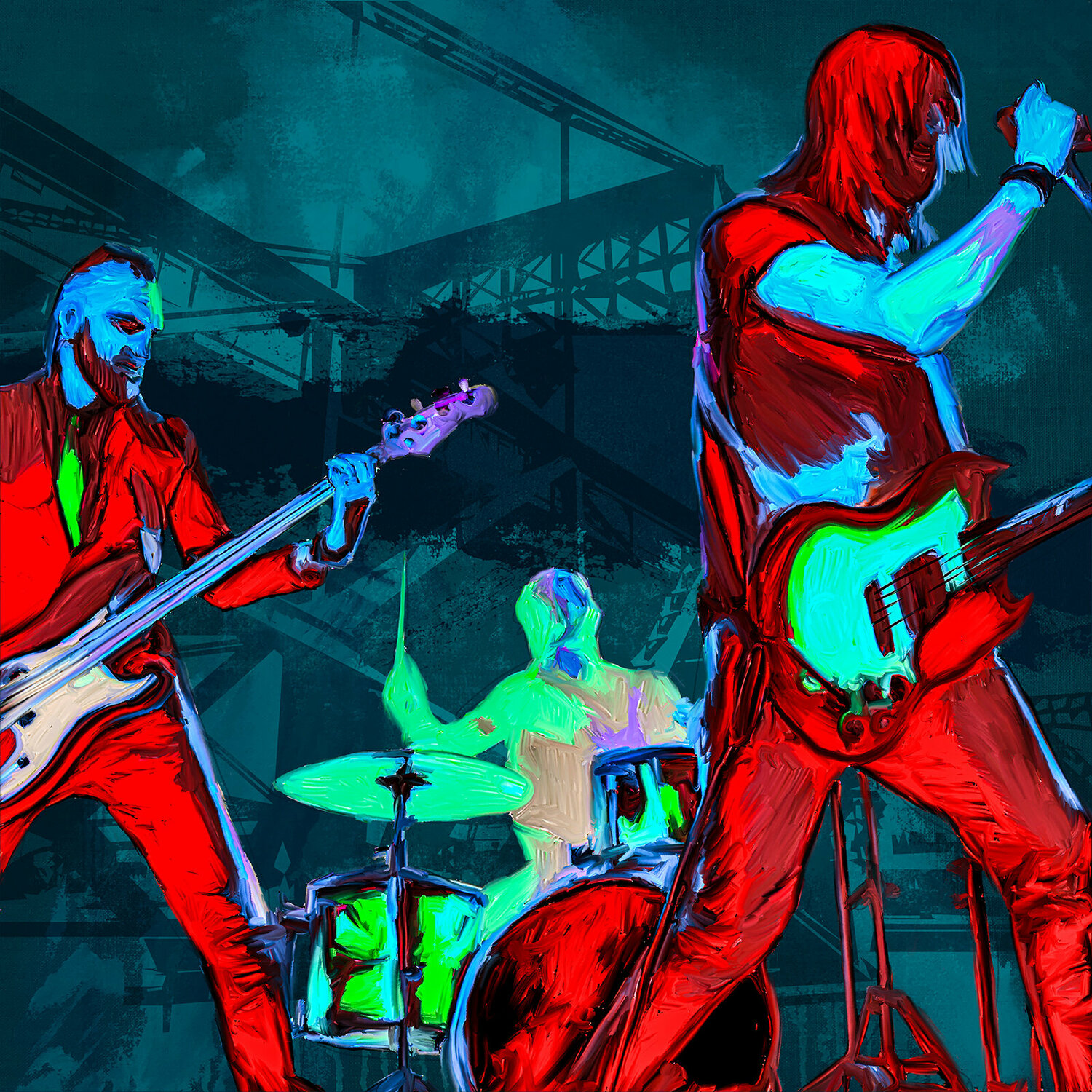 Rockband Holger Mühlbauer-Gardemin