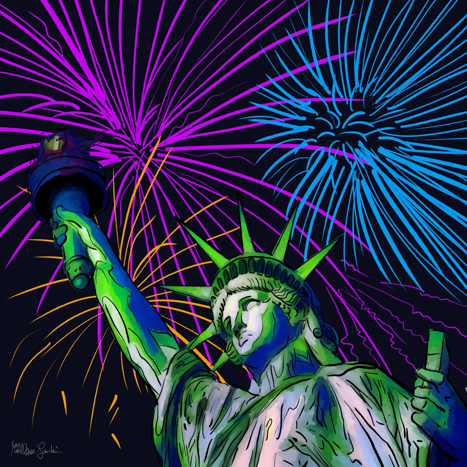 Firework Liberty Holger Mühlbauer-Gardemin