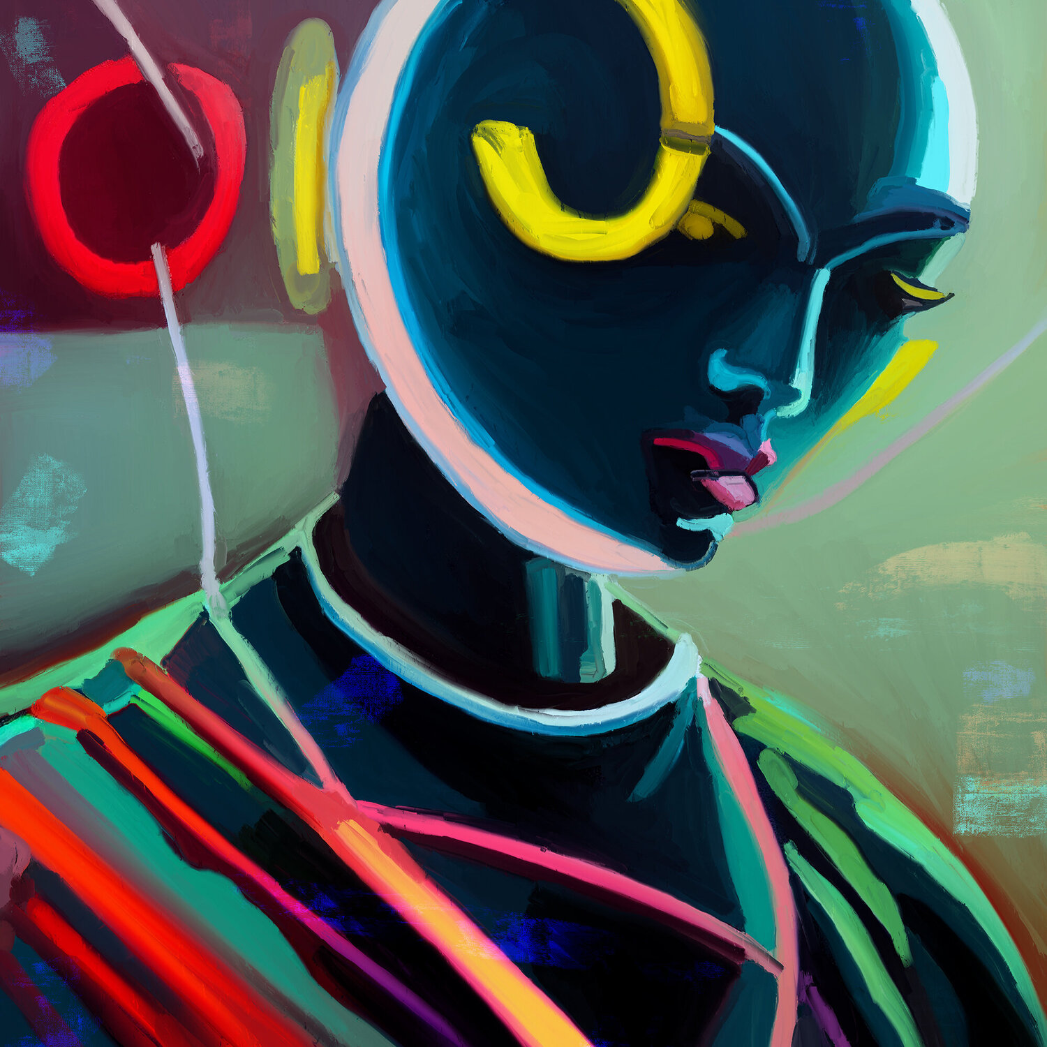 Colorful Woman Holger Mühlbauer-Gardemin Altri media in vendita