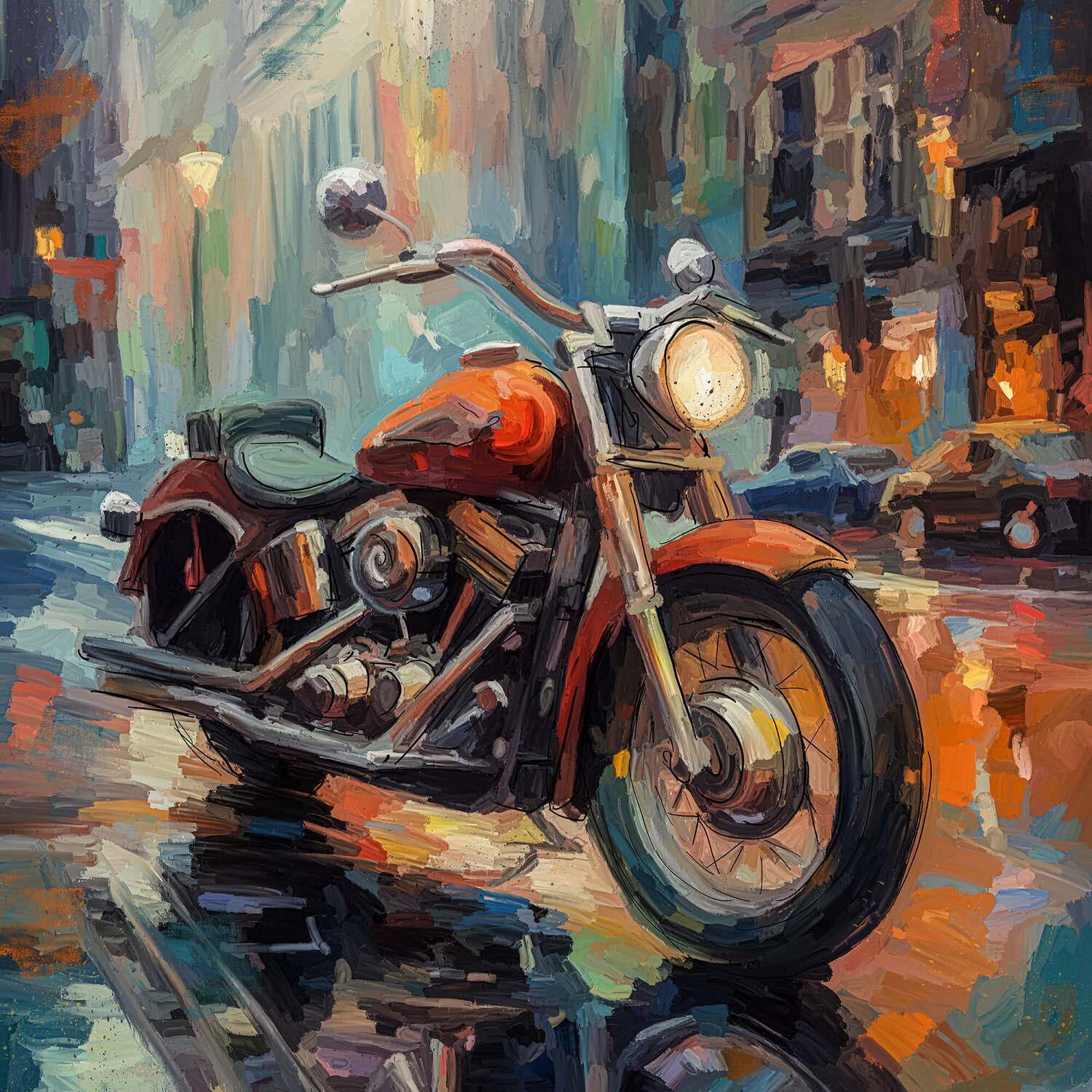 Harley in the Streets Holger Mühlbauer-Gardemin