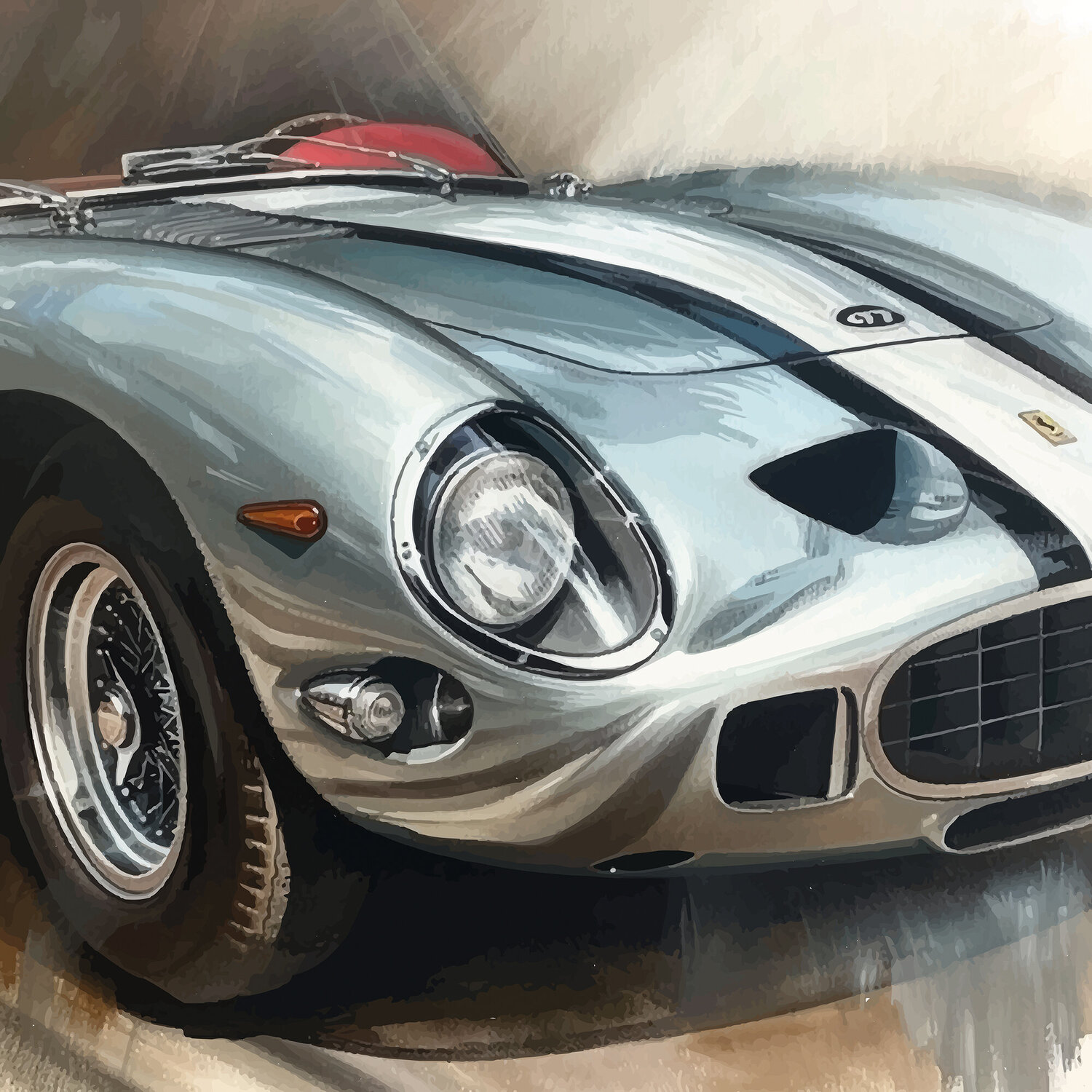 1958ER FERRARI 250 GT CABRIOLET Holger Mühlbauer-Gardemin Digital zu verkaufen