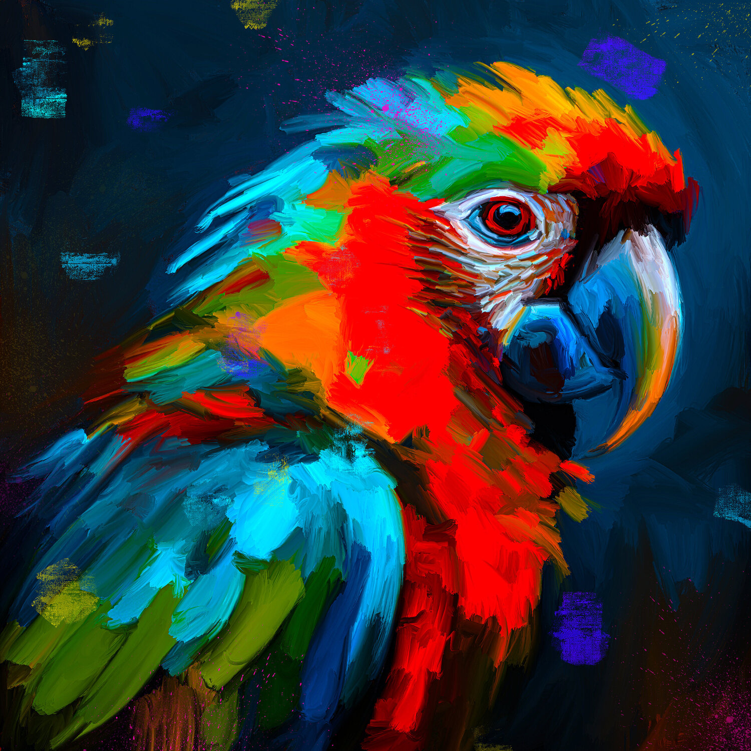 Papagei Holger Mühlbauer-Gardemin