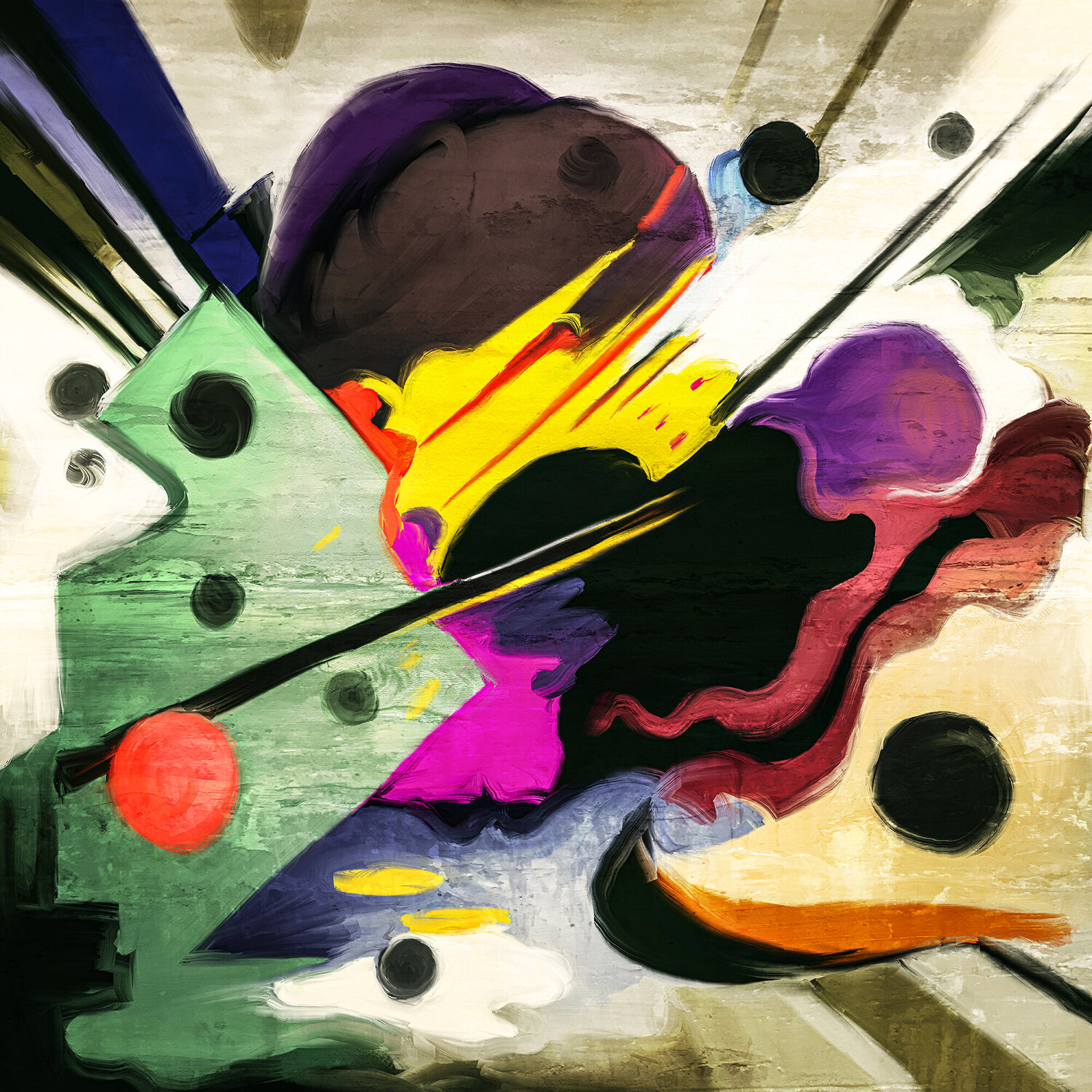 Kandinsky 2 Holger Mühlbauer-Gardemin Digitale in vendita