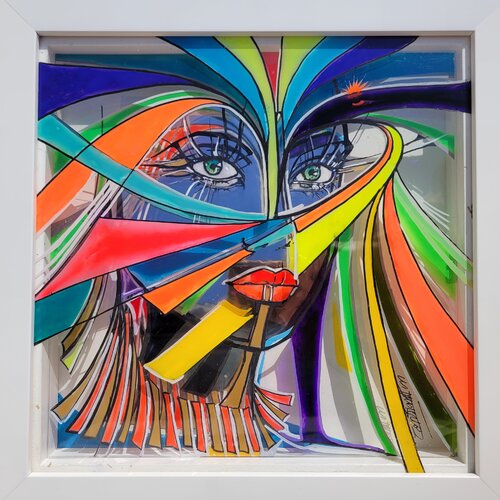 Le mystère de la beauté di Elisabeth Constantin, Pittura in vendita su Singulart
