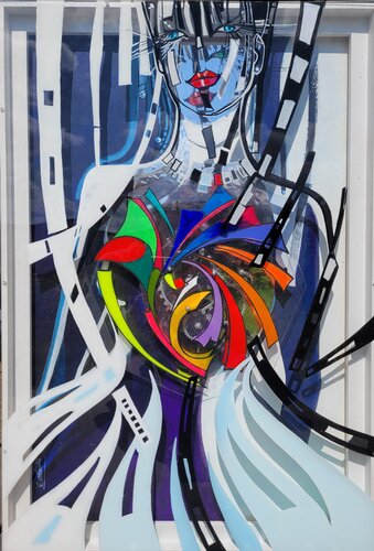 Le coeur battant di Elisabeth Constantin, Pittura in vendita su Singulart