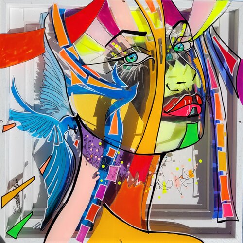 L'espoir van Elisabeth Constantin, Schilderij te koop op Singulart