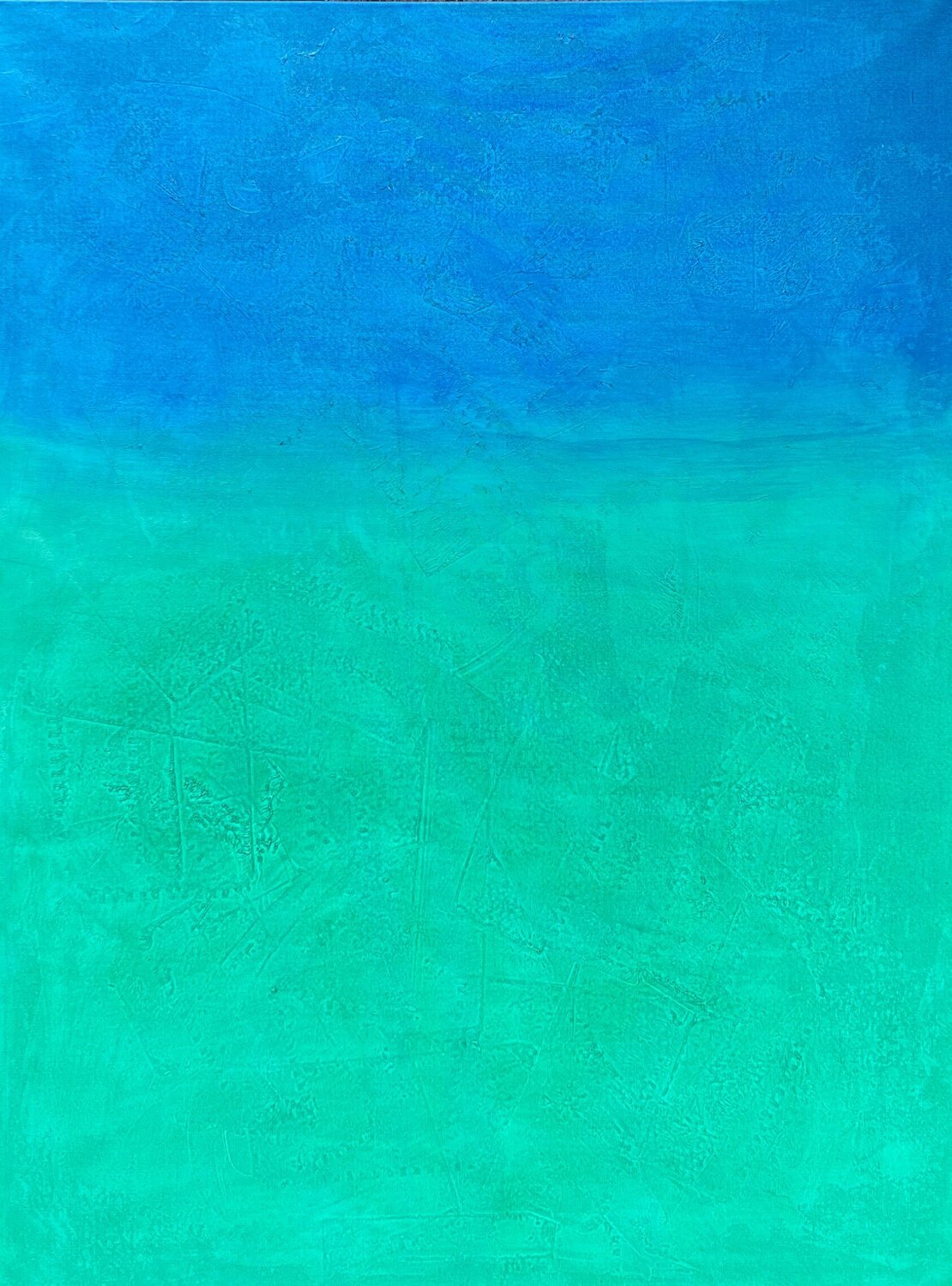 Blue and Green Astrid Reeves