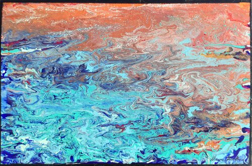 Sunset von Monica Mauriello, Malerei kaufen auf Singulart