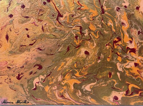 Solar Explosion di Monica Mauriello, Pittura in vendita su Singulart