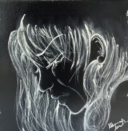 Nel Silenzio van Monica Mauriello, Schilderij te koop op Singulart