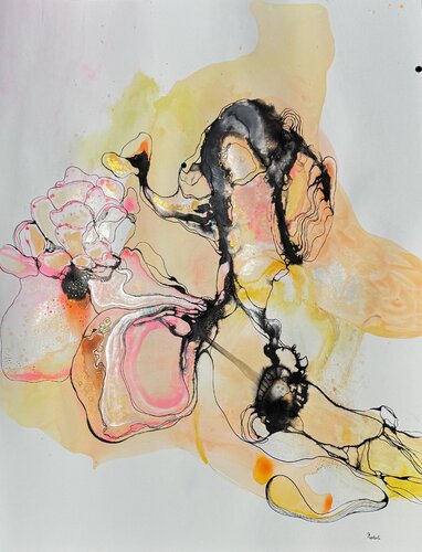 The Magical Sheep di Néa Sol, Pittura in vendita su Singulart