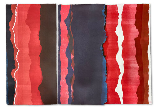 Fisuras Rojo par Carol Welsch, Autres supports en vente sur Singulart