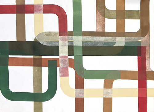 CAMINS ENCREUATS van Carol Welsch, Werk op papier te koop op Singulart