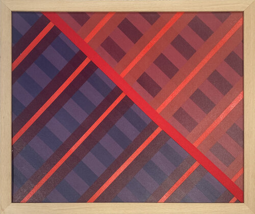 ESPIGA ROJA di Carol Welsch, Pittura in vendita su Singulart