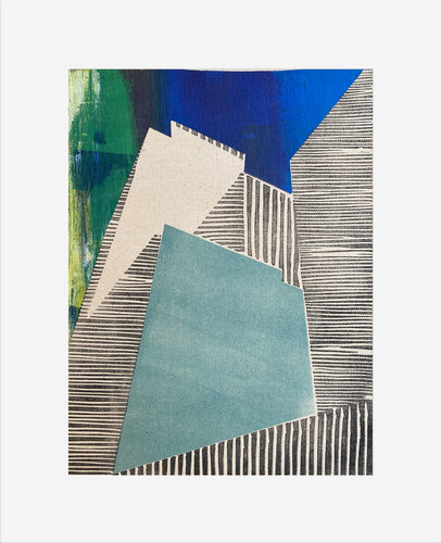 CM-BLUESKY by Carol Welsch, Work on Paper for Sale on Singulart