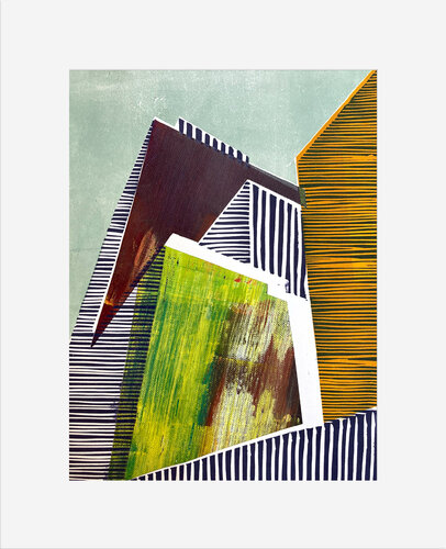 CM-GREEN von Carol Welsch, Werk auf Papier kaufen auf Singulart