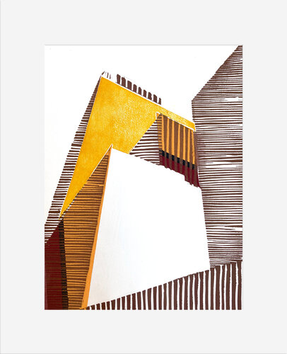 CM-YELLOW di Carol Welsch, Opera su carta in vendita su Singulart