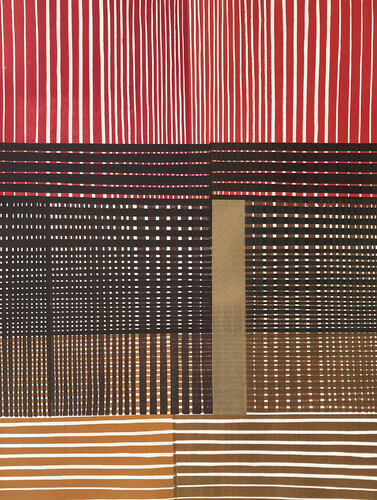 GOLD STEP by Carol Welsch, Work on Paper for Sale on Singulart