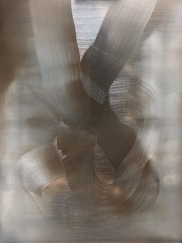 Nos mains qui s'entrelacent - Barriers to emptiness von Lidia Vergnon, Malerei kaufen auf Singulart