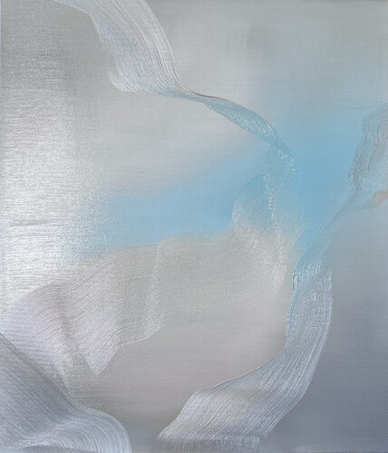 Le ciel contre mes joues - The Sky on my skin von Lidia Vergnon, Malerei kaufen auf Singulart